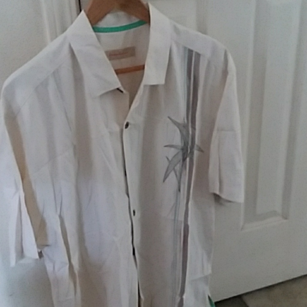 Tommy Bahama 100% silk dress shirt